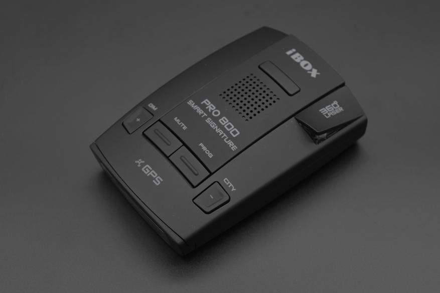 iBOX Pro 800 Smart Signature: качественный сигнатурный радар-детектор с GPS-информатором