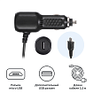 Адаптер питания iBOX Power Cord micro USB+USB
